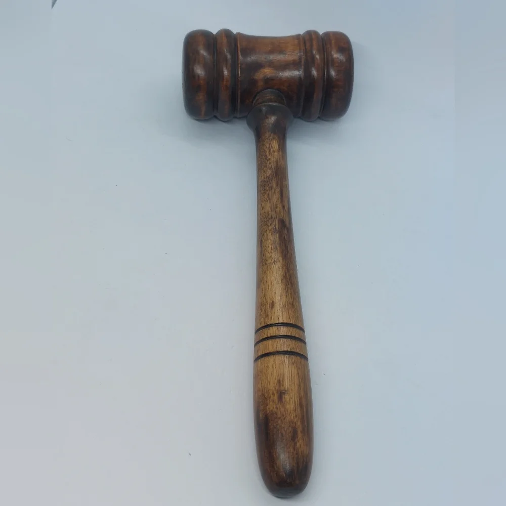Unbranded wooden gavel